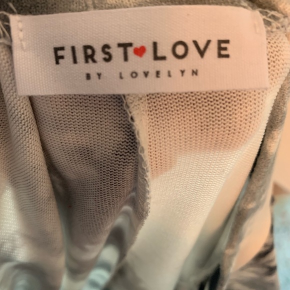 First Love plus size 3x unique tie dye super soft top - Picture 7 of 8